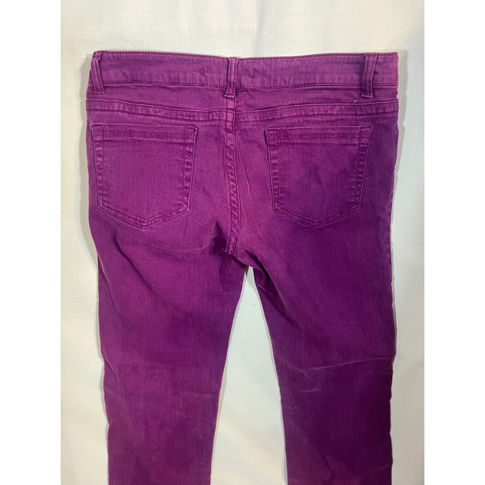 Forever 21 Purple Skinny Jeans Womens Size 30 Stretch Denim Five Pocket Classic - Picture 4 of 5